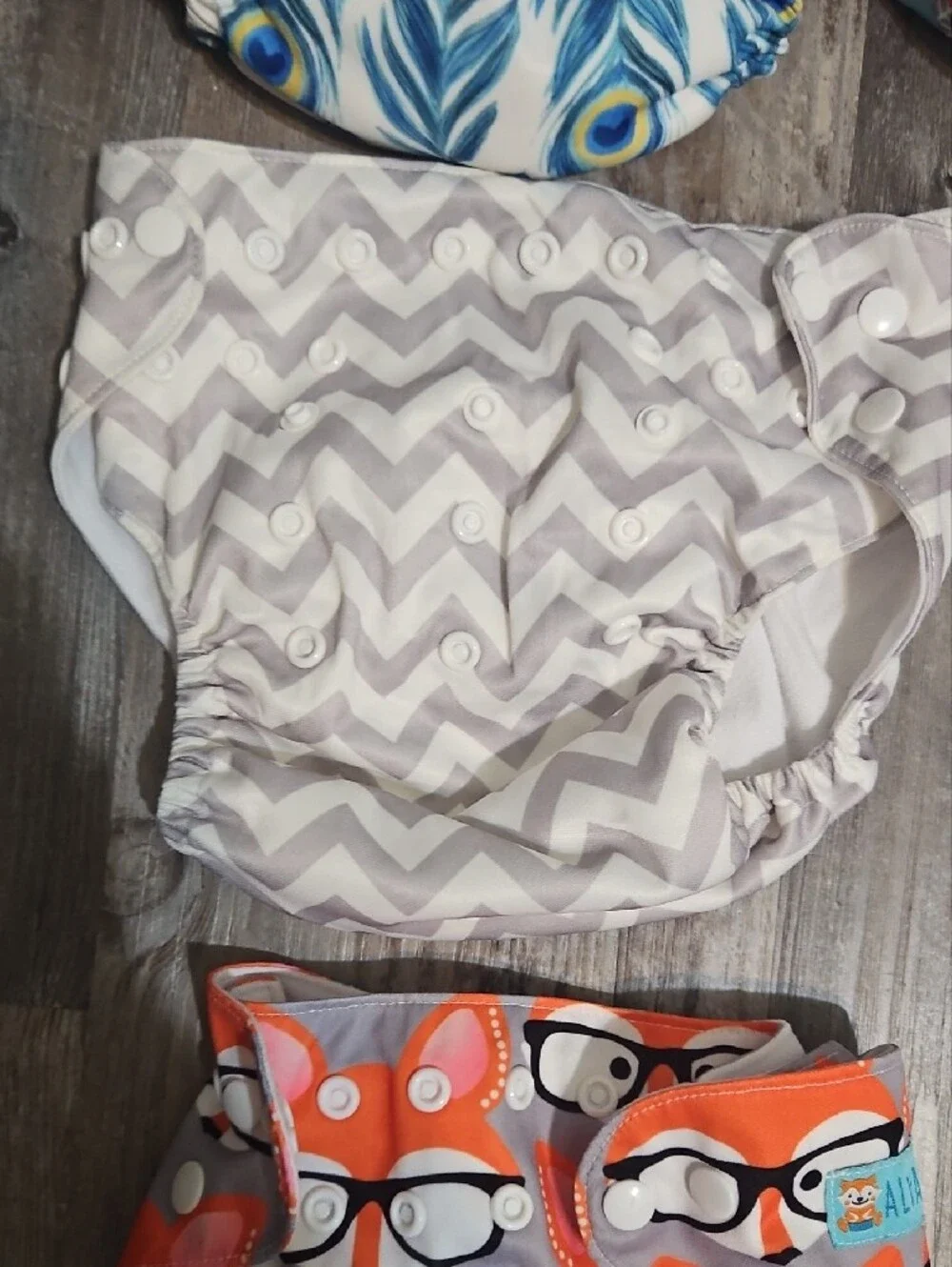 Reusable Cloth Diaper Cover Set 6 OS Alvababy, Thirsties, Rumparooz + 6 Inserts